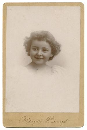 [Portrait of Nena Berry as a Child]