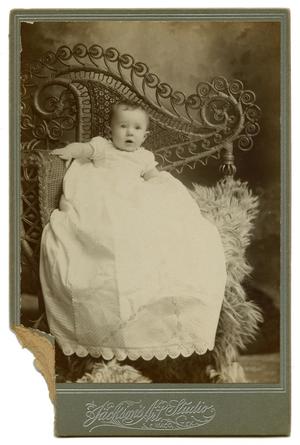 [Portrait of John Philip Herlin Bahl in a Baptism Gown]