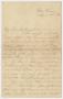 Primary view of [Letter John K. Strecker, Jr. to Josephine Bahl, April 3, 1896]