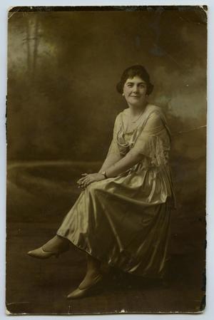 [Portrait of Mary Florence Collins Bahl in a Dress]