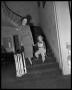 Primary view of Mrs. Allan Shivers and Daughter in Governor's Mansion