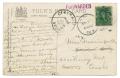 Thumbnail image of item number 2 in: '[Thanksgiving Postcard Addressed to Mamie Collins from Leda Bahl, November 25, 1908]'.