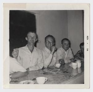 [Photograph of a 1954 Meeting to Create the Haslet Fire Department]