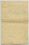 Thumbnail image of item number 3 in: '[Letter from John K. Strecker, Jr. to Josephine Bahl, August 1896]'.