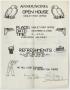 Thumbnail image of item number 1 in: '[Flyer Announcing an Open House at the Haslet Post Office]'.