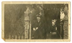 Primary view of object titled '[Photograph of Matilda Ella Sweeney at Ashton Villa]'.