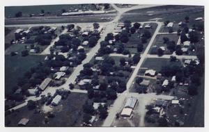 Primary view of object titled '[Aerial Photograph of Haslet, Texas in 1983]'.