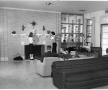 Primary view of [Students in the Interior of the James Winford Hunt Memorial Dormitory]