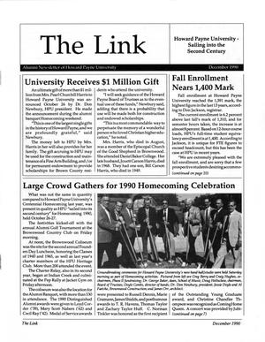 The Link, Volume 38, Number 4, December 1990