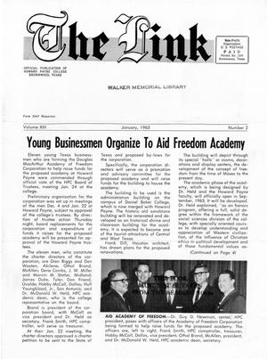 The Link, Volume 13, Number 2, January 1963