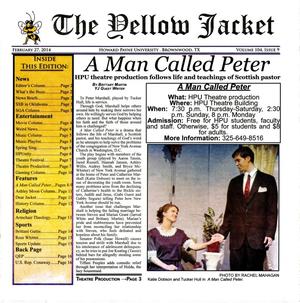 The Yellow Jacket (Brownwood, Tex.), Vol. 104, No. 9, Ed. 1 Thursday, February 27, 2014