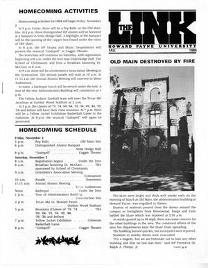 The Link, Volume 32, Number 2, Fall 1984