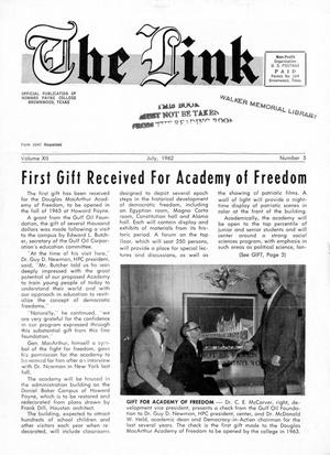The Link, Volume 12, Number 5, July 1962