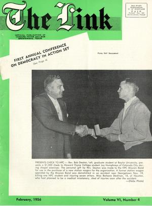 The Link, Volume 6, Number 4, February 1956