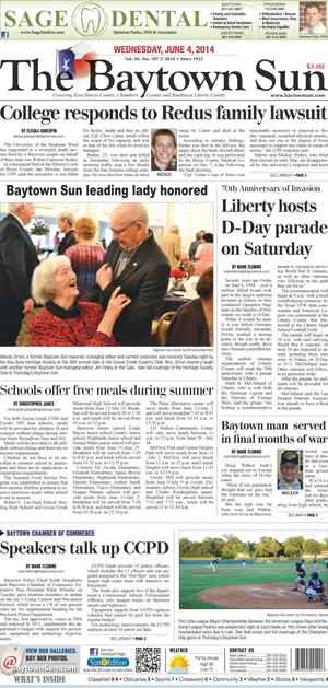 The Baytown Sun (Baytown, Tex.), Vol. 94, No. 107, Ed. 1 Wednesday, June 4, 2014