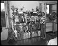 Photograph: [Terry Jo Cocke with trophies and ribbons]