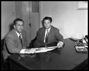 [Smith Brothers; two men sitting at desk]
