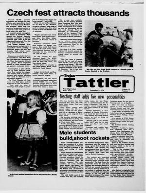 Trojan Tattler (West, Tex.), Vol. 32, No. 1, Ed. 1 Thursday, September 9, 1976