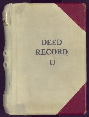 Travis County Deed Records: Deed Record U