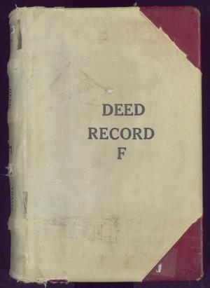 Travis County Deed Records: Deed Record F