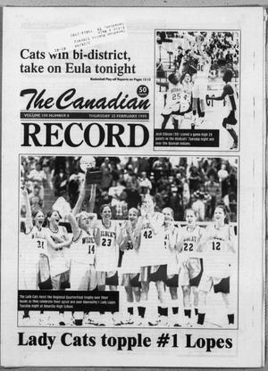 The Canadian Record (Canadian, Tex.), Vol. 109, No. 59, Ed. 1 Thursday, February 25, 1999