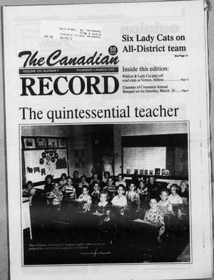 The Canadian Record (Canadian, Tex.), Vol. 109, No. 60, Ed. 1 Thursday, March 4, 1999