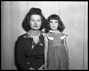 Primary view of object titled '[Mrs. B. C. Satterfield & Daughter]'.