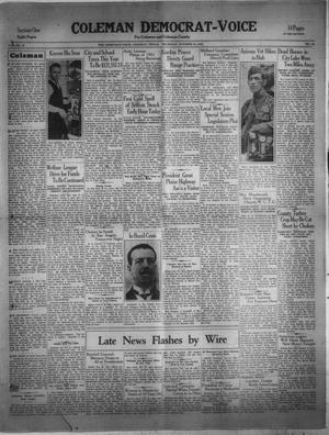 Coleman Democrat-Voice (Coleman, Tex.), Vol. 49, No. 43, Ed. 1 Thursday, October 23, 1930