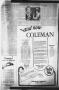 Thumbnail image of item number 2 in: 'Coleman Democrat-Voice (Coleman, Tex.), Vol. 46, No. 44, Ed. 1 Friday, November 4, 1927'.