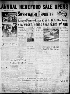 Sweetwater Reporter (Sweetwater, Tex.), Vol. 40, No. 16, Ed. 1 Tuesday, March 2, 1937