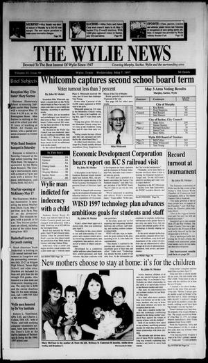 Primary view of object titled 'The Wylie News (Wylie, Tex.), Vol. 50, No. 49, Ed. 1 Wednesday, May 7, 1997'.