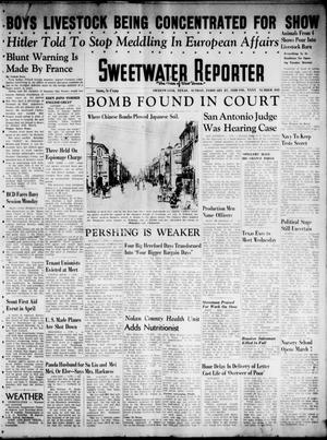 Sweetwater Reporter (Sweetwater, Tex.), Vol. 40, No. 305, Ed. 1 Sunday, February 27, 1938