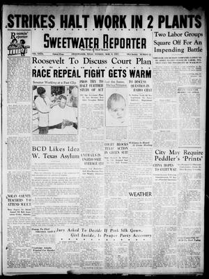 Sweetwater Reporter (Sweetwater, Tex.), Vol. 40, No. 22, Ed. 1 Tuesday, March 9, 1937