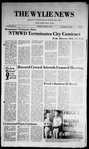 The Wylie News (Wylie, Tex.), Vol. 39, No. 12, Ed. 1 Wednesday, September 3, 1986