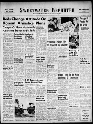 Sweetwater Reporter (Sweetwater, Tex.), Vol. 55, No. 61, Ed. 1 Thursday, March 13, 1952