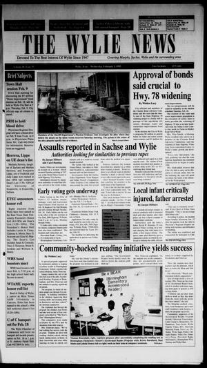Primary view of object titled 'The Wylie News (Wylie, Tex.), Vol. 48, No. 35, Ed. 1 Wednesday, February 1, 1995'.