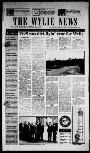 The Wylie News (Wylie, Tex.), Vol. 49, No. 31, Ed. 1 Wednesday, January 3, 1996