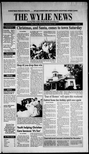The Wylie News (Wylie, Tex.), Vol. 51, No. 27, Ed. 1 Wednesday, December 3, 1997