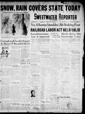Sweetwater Reporter (Sweetwater, Tex.), Vol. 40, No. 39, Ed. 1 Monday, March 29, 1937