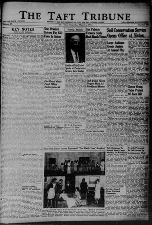 Primary view of object titled 'The Taft Tribune (Taft, Tex.), Vol. 26, No. 44, Ed. 1 Thursday, March 6, 1947'.