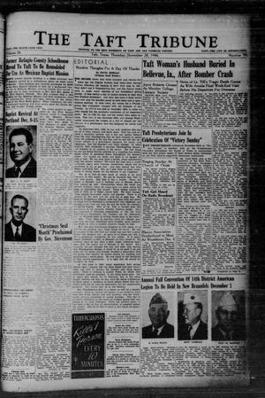 The Taft Tribune (Taft, Tex.), Vol. 26, No. 30, Ed. 1 Thursday, November 28, 1946