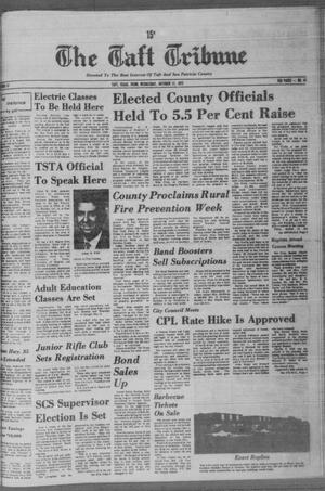 Primary view of object titled 'The Taft Tribune (Taft, Tex.), Vol. 51, No. 41, Ed. 1 Wednesday, October 11, 1972'.