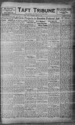 Primary view of object titled 'Taft Tribune (Taft, Tex.), Vol. 13, No. 36, Ed. 1 Thursday, January 4, 1934'.