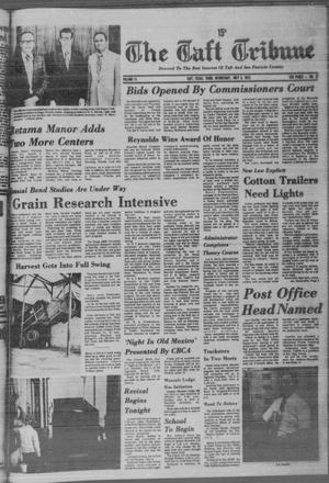 Primary view of object titled 'The Taft Tribune (Taft, Tex.), Vol. 51, No. 27, Ed. 1 Wednesday, July 5, 1972'.