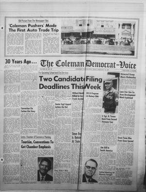 The Coleman Democrat-Voice (Coleman, Tex.), Vol. 86, No. 39, Ed. 1 Tuesday, February 28, 1967