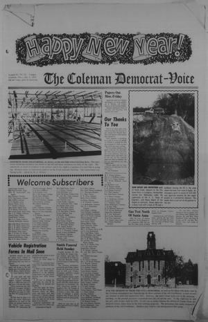 The Coleman Democrat-Voice (Coleman, Tex.), Vol. 93, No. 32, Ed. 1 Tuesday, January 1, 1974