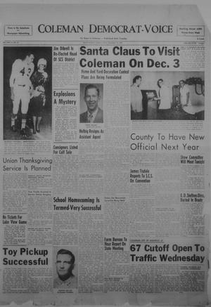 Coleman Democrat-Voice (Coleman, Tex.), Vol. 75, No. 22, Ed. 1 Tuesday, November 15, 1955