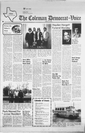 The Coleman Democrat-Voice (Coleman, Tex.), Vol. 97, No. 36, Ed. 1 Tuesday, January 23, 1979