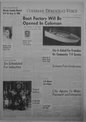 Coleman Democrat-Voice (Coleman, Tex.), Vol. 76, No. 38, Ed. 1 Tuesday, March 5, 1957
