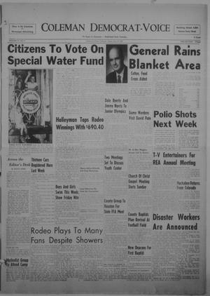 Coleman Democrat-Voice (Coleman, Tex.), Vol. 75, No. 5, Ed. 1 Tuesday, July 19, 1955